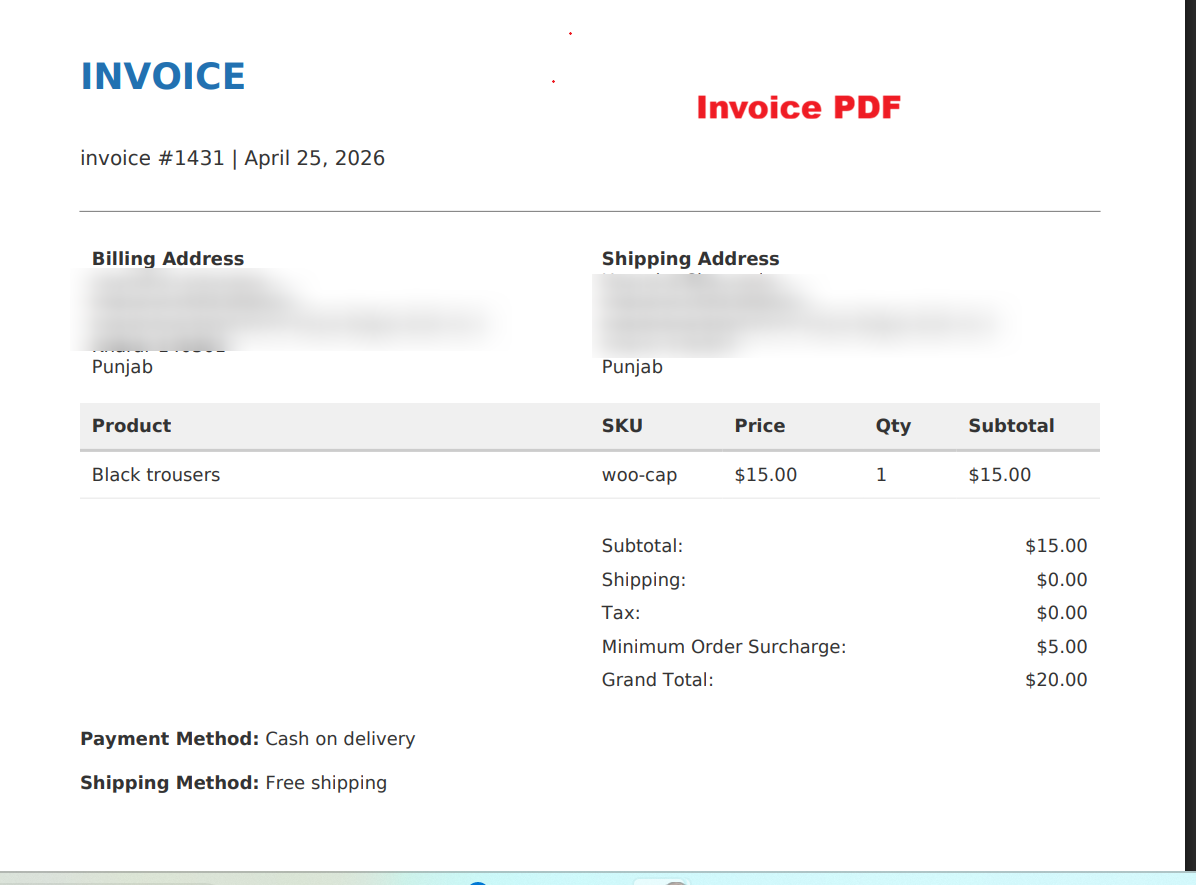 WooCommerce Minimum Order Surcharge - Image 7
