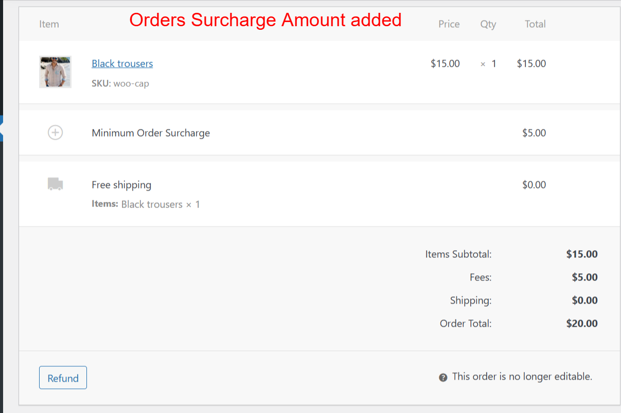 WooCommerce Minimum Order Surcharge - Image 8