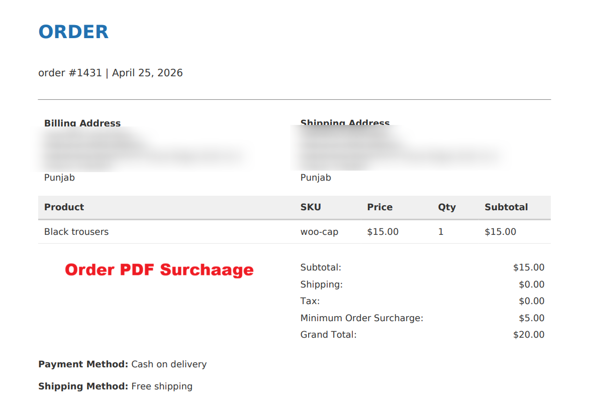 WooCommerce Minimum Order Surcharge - Image 9