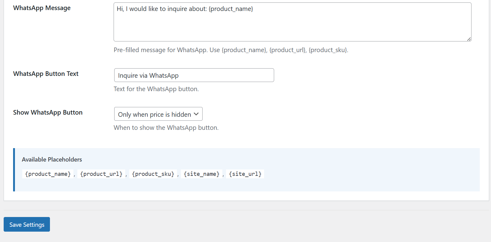 WooCommerce Hide Price, Request a Quote & WhatsApp Pro - Image 21