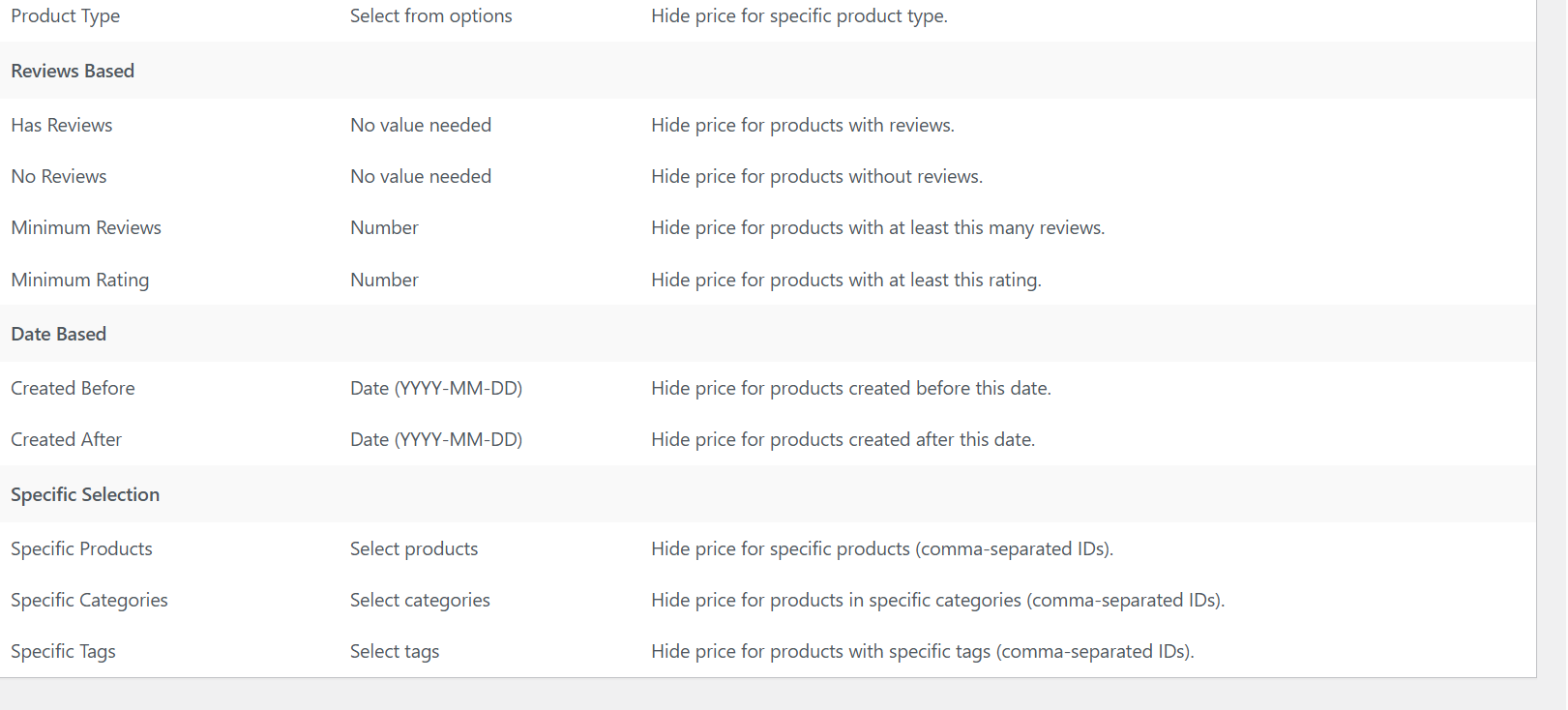 WooCommerce Hide Price, Request a Quote & WhatsApp Pro - Image 5