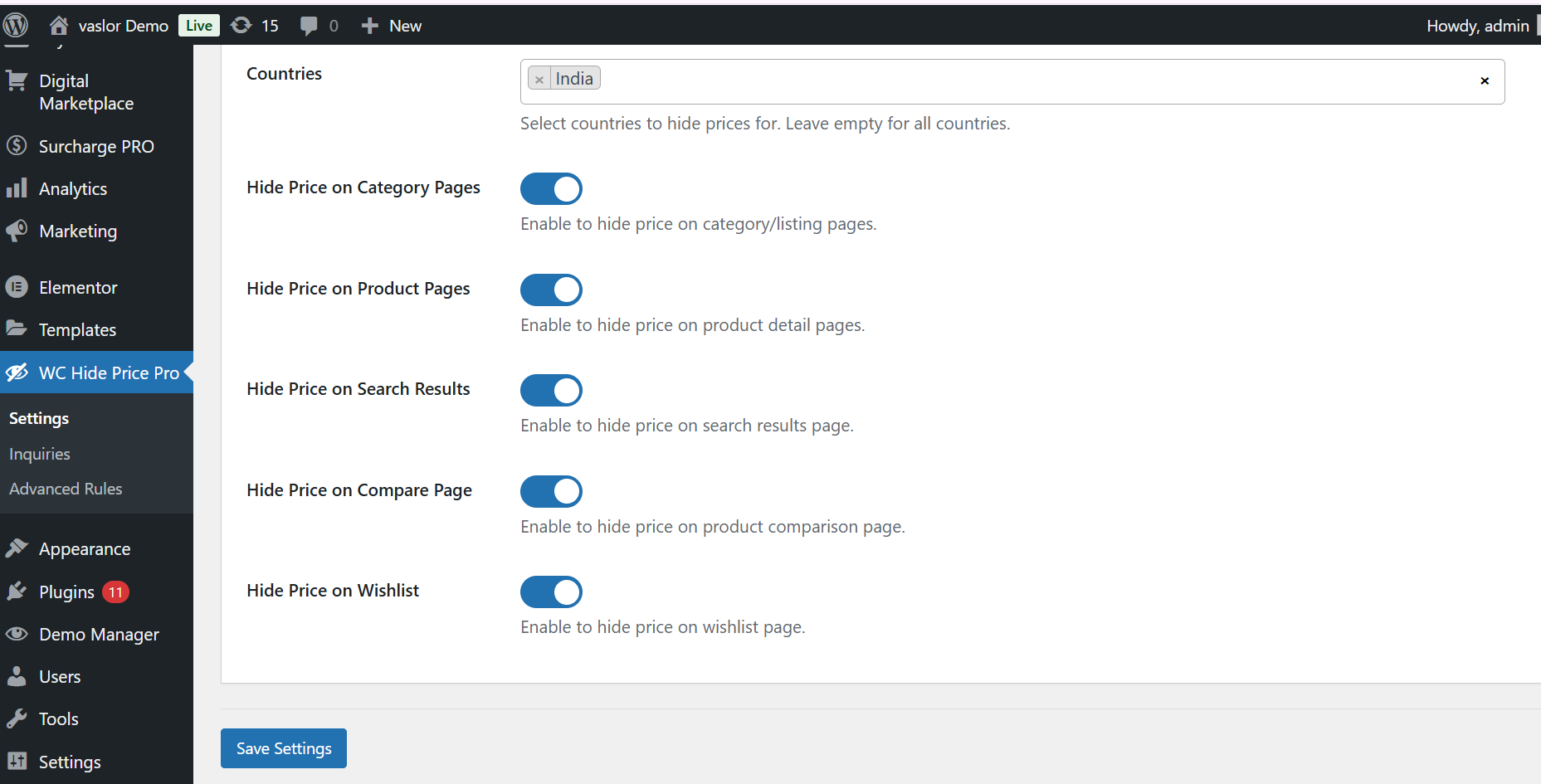 WooCommerce Hide Price, Request a Quote & WhatsApp Pro - Image 10