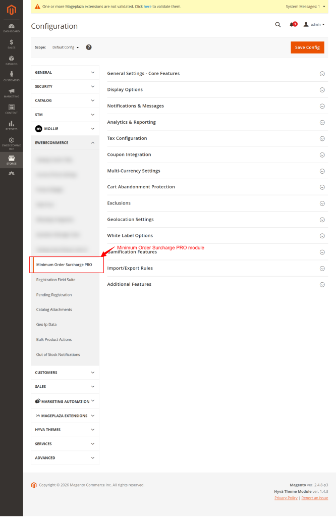 Configuration-Settings