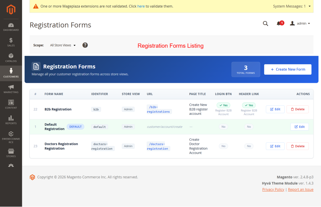 Registration-Forms-Lisitng