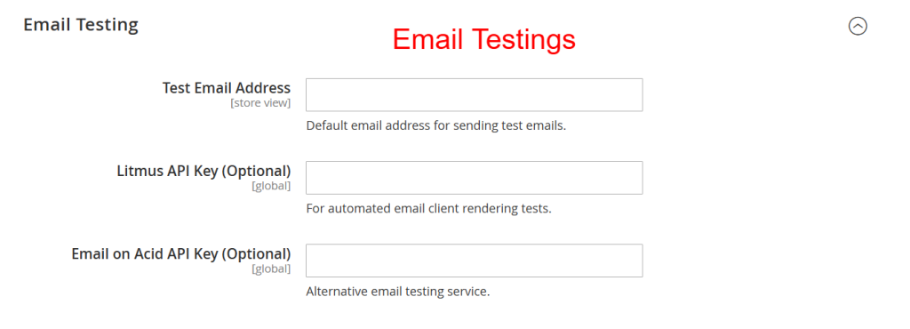 emails-testings