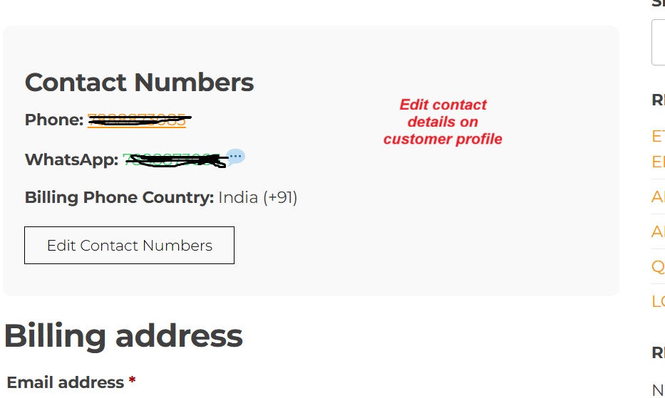 Checkout Country Code Phone & WhatsApp Field for WooCommerce - Image 9