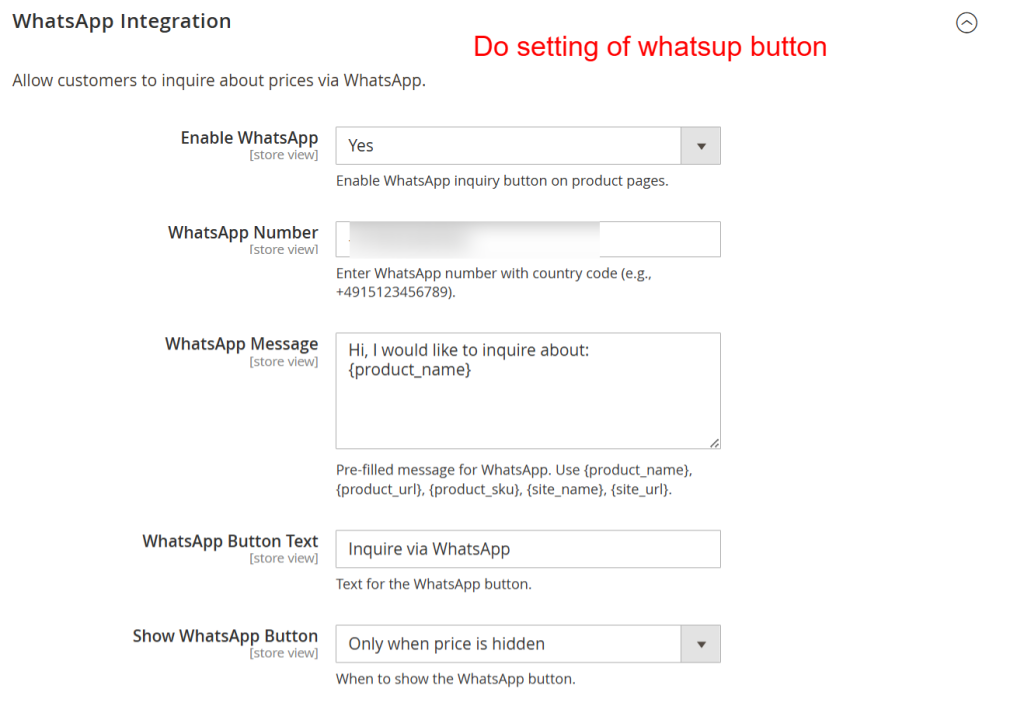 whatsup-setting
