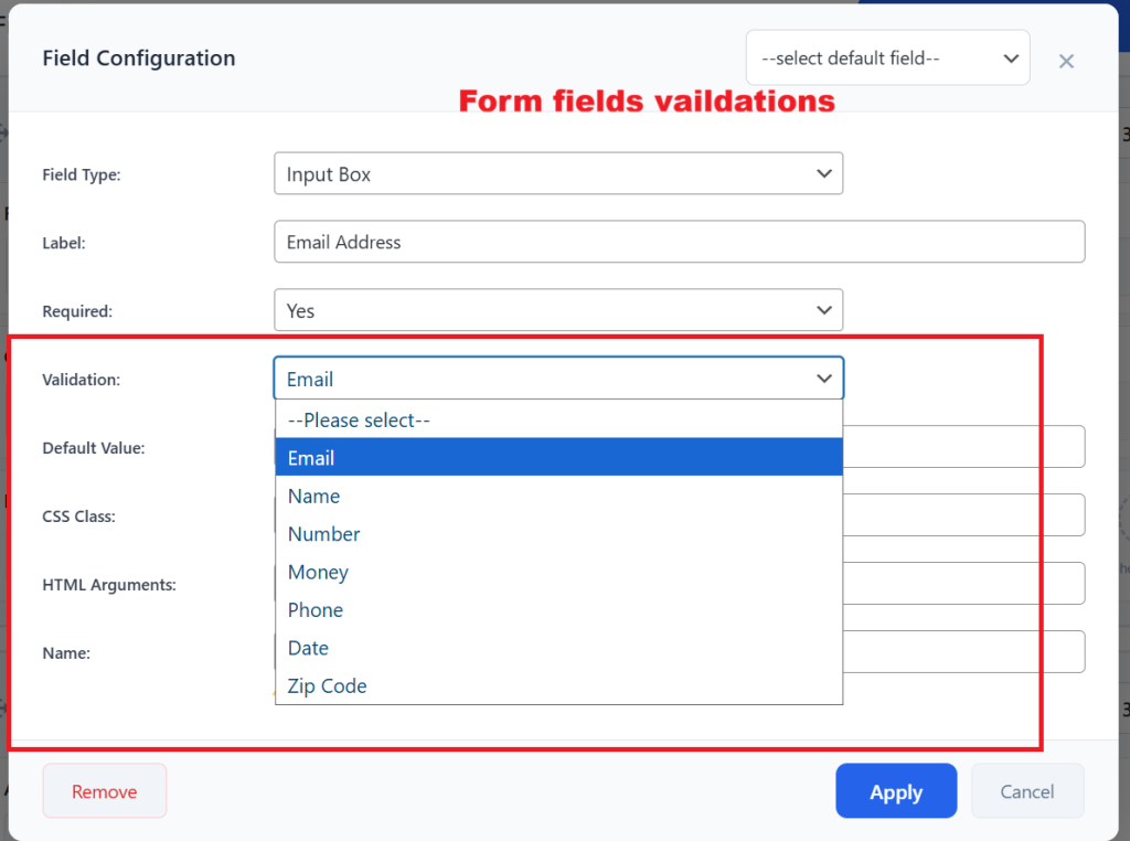 field-validations
