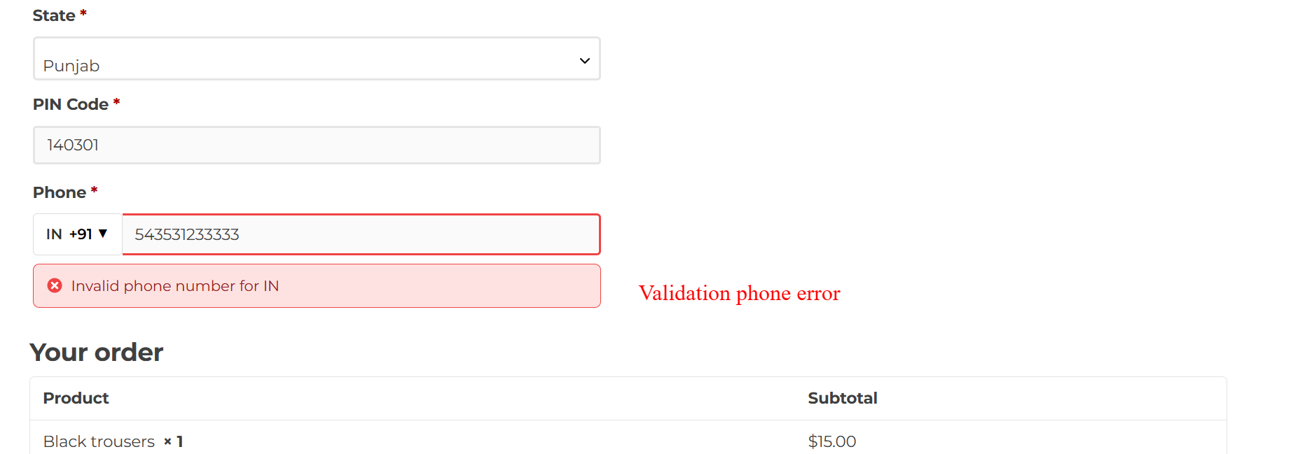 Checkout Phone Country Code for WooCommerce - Image 7