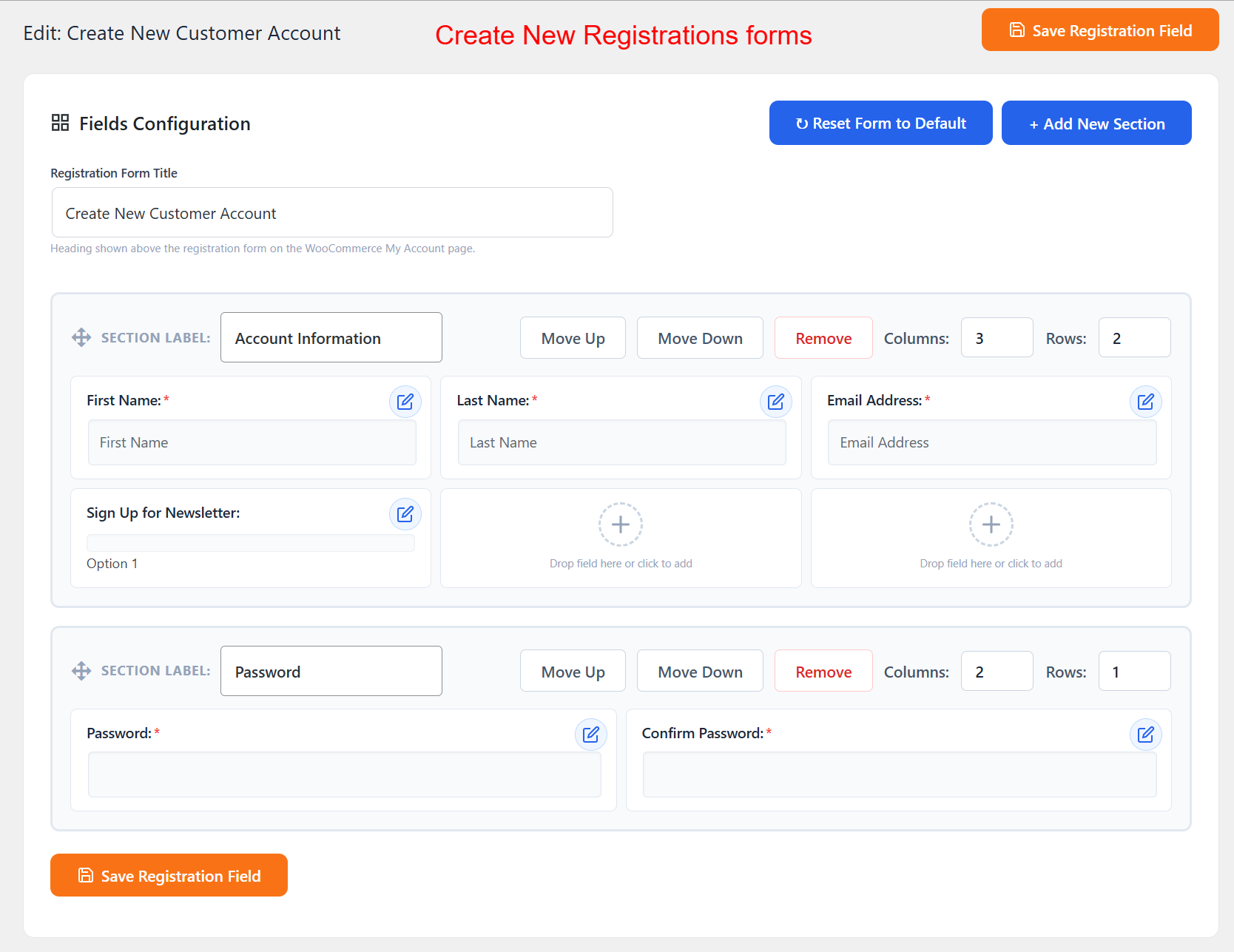Registration Field Suite For Woocommerce & WordPress Lite - Image 4