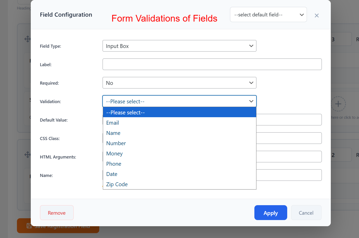 Registration Field Suite For Woocommerce & WordPress Lite - Image 9