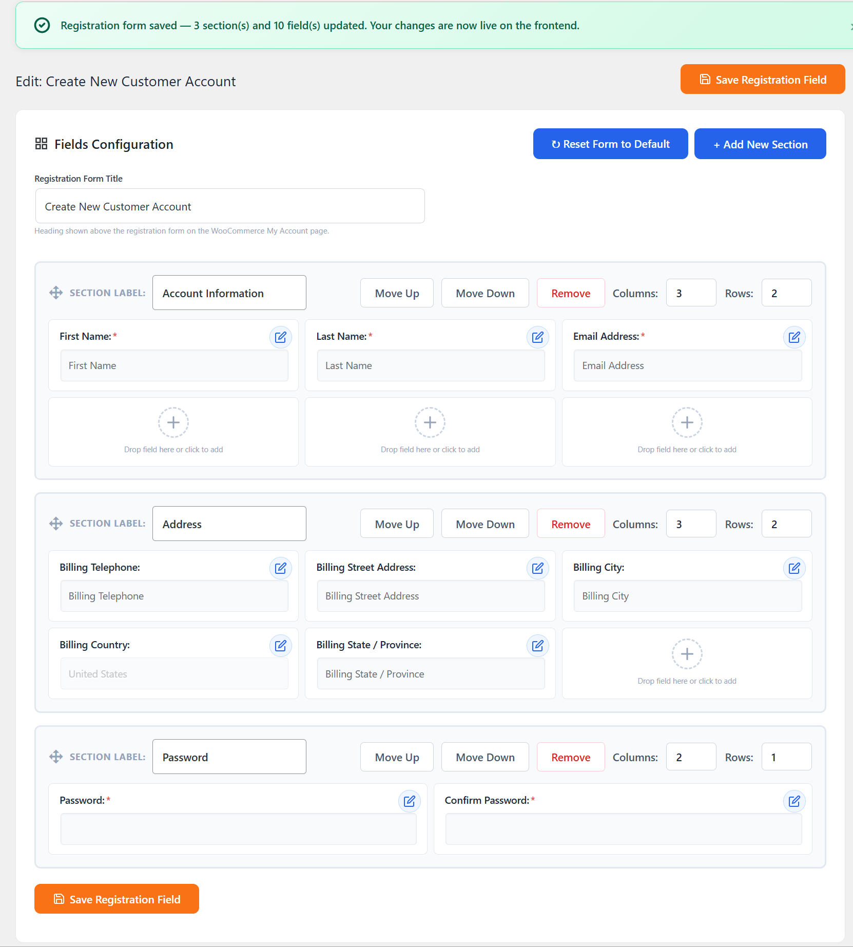 Registration Field Suite For Woocommerce & WordPress Lite - Image 11