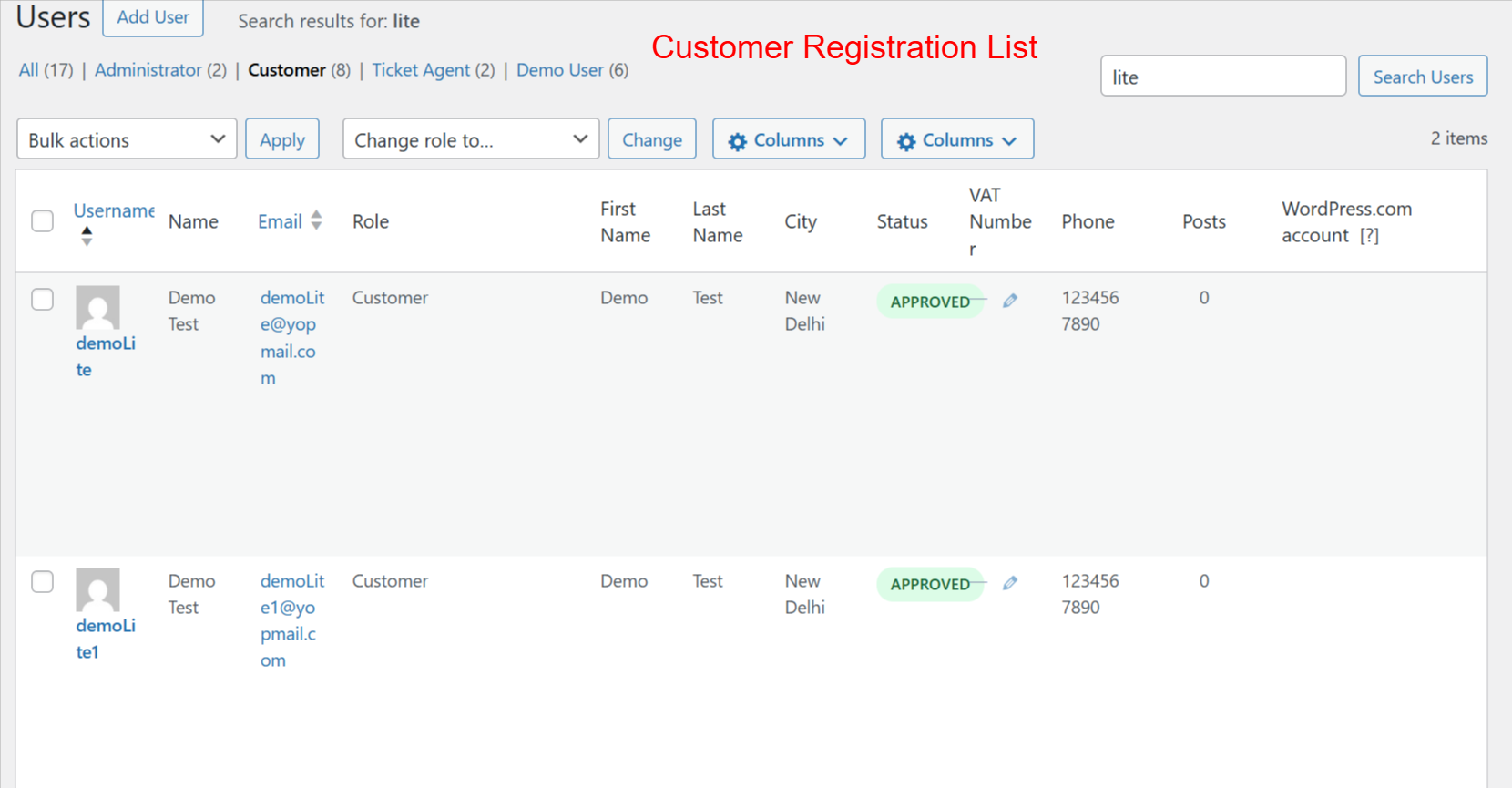 Registration Field Suite For Woocommerce & WordPress Lite - Image 19